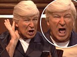 Alec Baldwin returns to SNL Donald Trump Fox News SOTU FBI