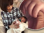 Kylie Jenner posts sweet snap of newborn daughter Stormi held by MJ