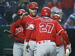 Angels win 7th in row, beat KC 5-3 in snow; Ohtani up next