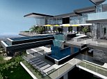 The $53m ‘cantilever home’ with a swimming pool with no supports