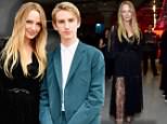 Uma Thurman, 48, joins lookalike son Levon, 16, at Prada fashion show