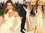 Met Gala 2018: Gisele flaunts her supermodel figure in Versace gown