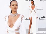 Cannes 2018: Lais Ribeiro puts on busty display at amfAR Gala