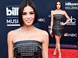 Billboards 2018: Jenna Dewan dominates the red carpet in gladiator mini-dress as she debuts new bob