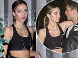 Delilah Belle Hamlin flashes her midriff in crop top as she packs on the PDA with beau Cully Smoller