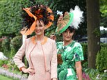 Royal Ascot revellers put on a colourful display on day two