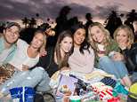 Pitch Perfect castmates reunite for movie night under the stars