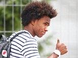 Barcelona launch second bid of £60m for Chelsea winger Willian