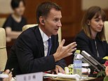 Hunt says only Putin will 'rejoice' over No Deal Brexit