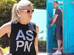 Ben Affleck uses porta potty outside LA home while enjoying new neighborhood with Lindsay Shookus