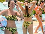 Danielle Lloyd flaunts her jaw-dropping figure in Dubai