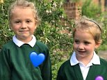 Katie Price misses Jett and Bunny's first day at school